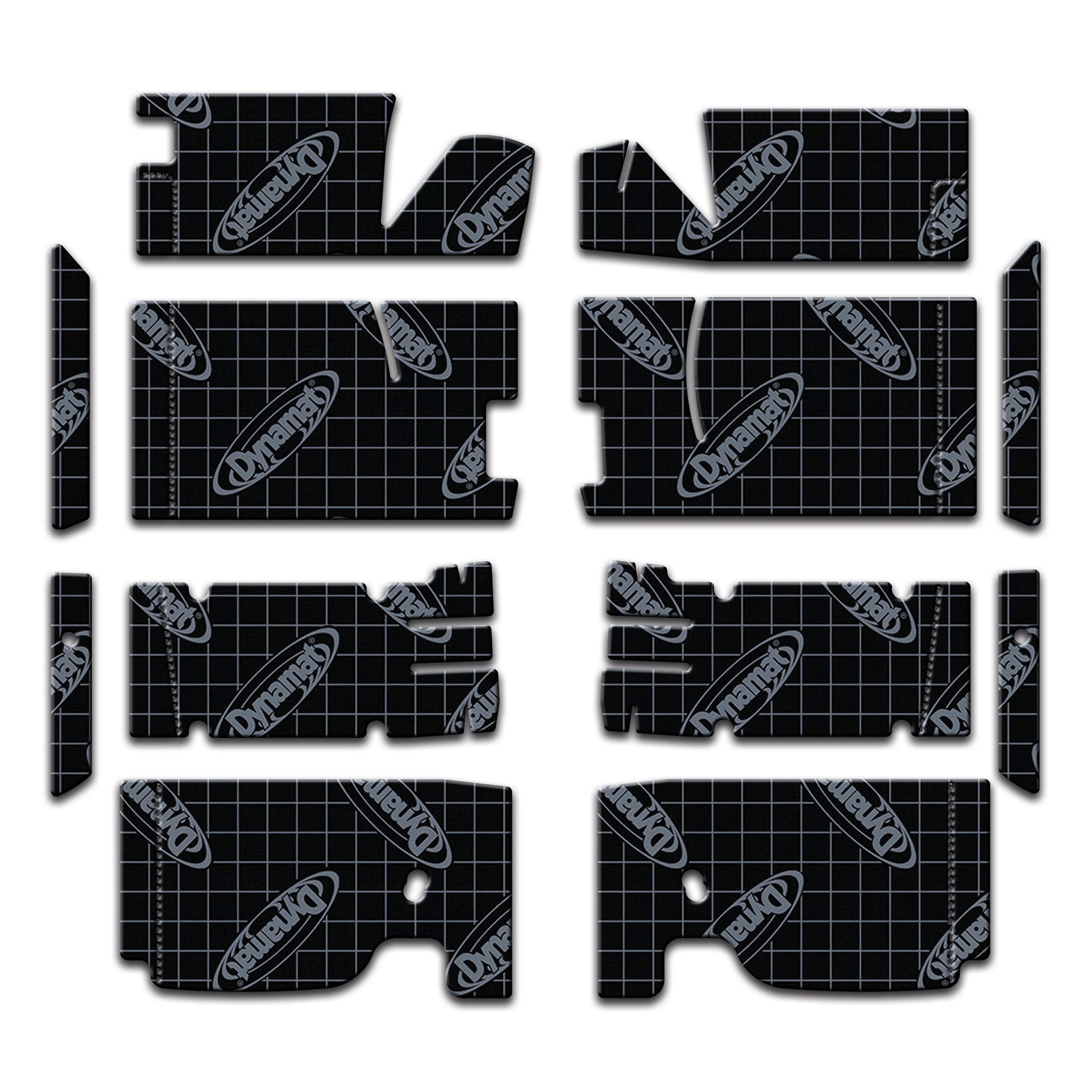 1964-1973 Mustang Floor Kit - XFO M1 F – Dynamat