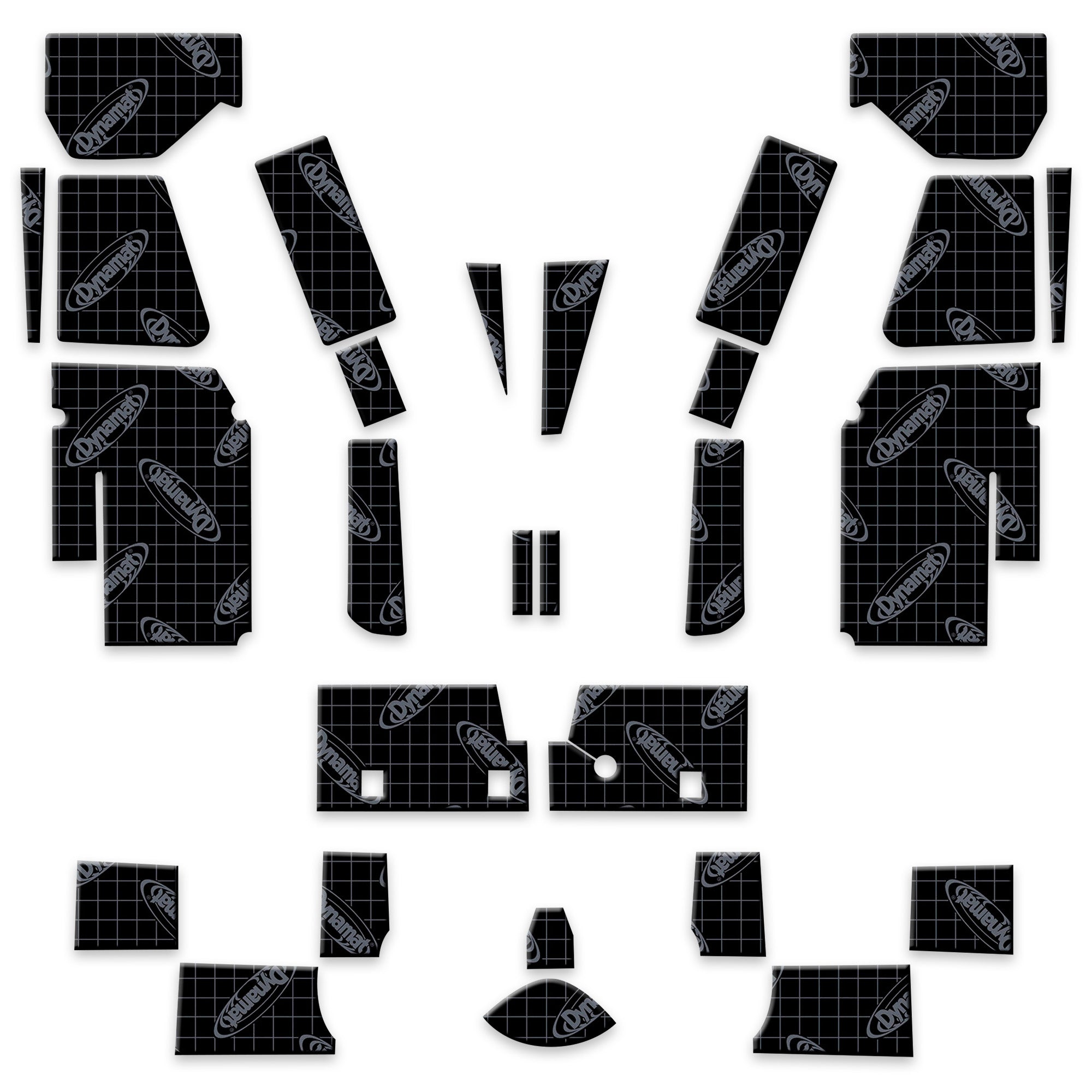 1968-82 Corvette Floor Sound Deadening Kit – Dynamat