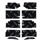 1968-1972 GM Chevelle/Malibu Sound Deadening Floor Kit - XGM A2 F