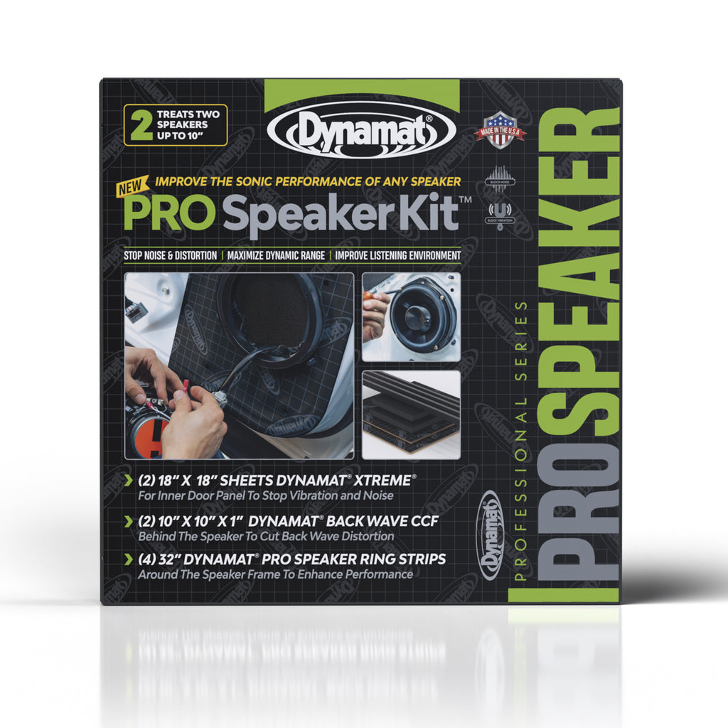 Dynamat PRO Speaker Kit Sound Deadening & Speaker Enhancement
