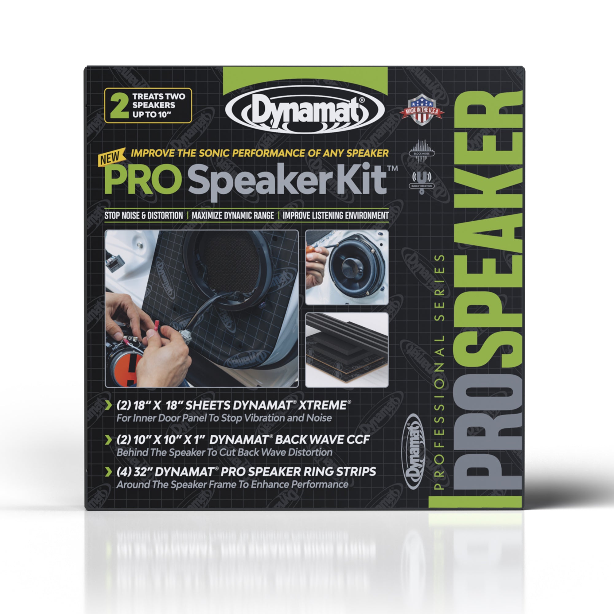 Dynamat PRO Speaker Kit Sound Deadening & Speaker Enhancement
