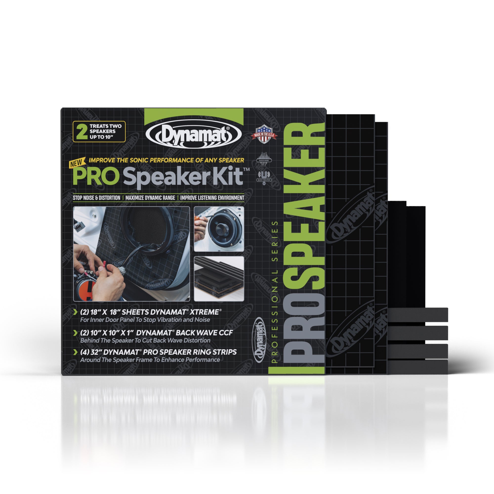 Dynamat PRO Speaker Kit Sound Deadening & Speaker Enhancement