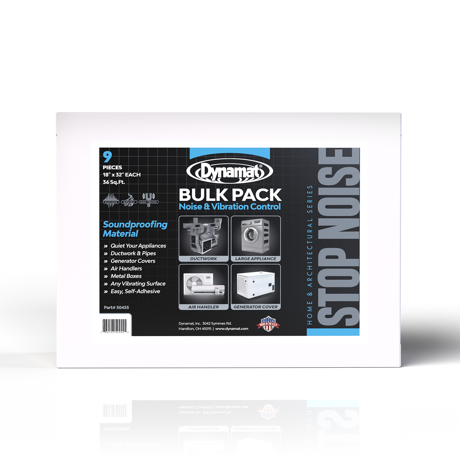 Dynamat Xtreme Sound Deadening Home Architectural Bulk Pack