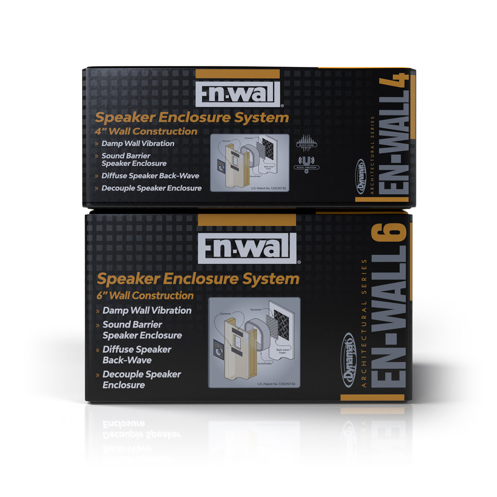 En-Wall Speaker Enhancement System for 4" Walls