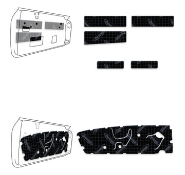 1964-1966 Mustang Door Kit - XFO M1 D