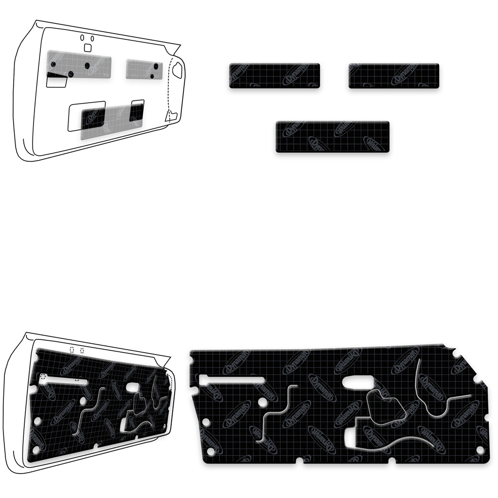 1970-1981 Chevrolet Camaro / GM F-Body Door Kit - XGM F2 D
