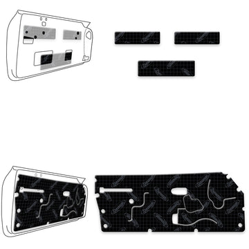 1970-1981 Chevrolet Camaro / GM F-Body Door Kit - XGM F2 D