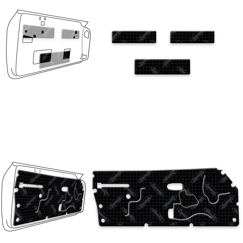 1970-1981 Chevrolet Camaro / GM F-Body Door Kit - XGM F2 D