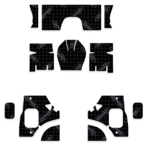 1982-1992 GM Camaro/Firebird F Body Under Rear Seat Kit XGM F3 U