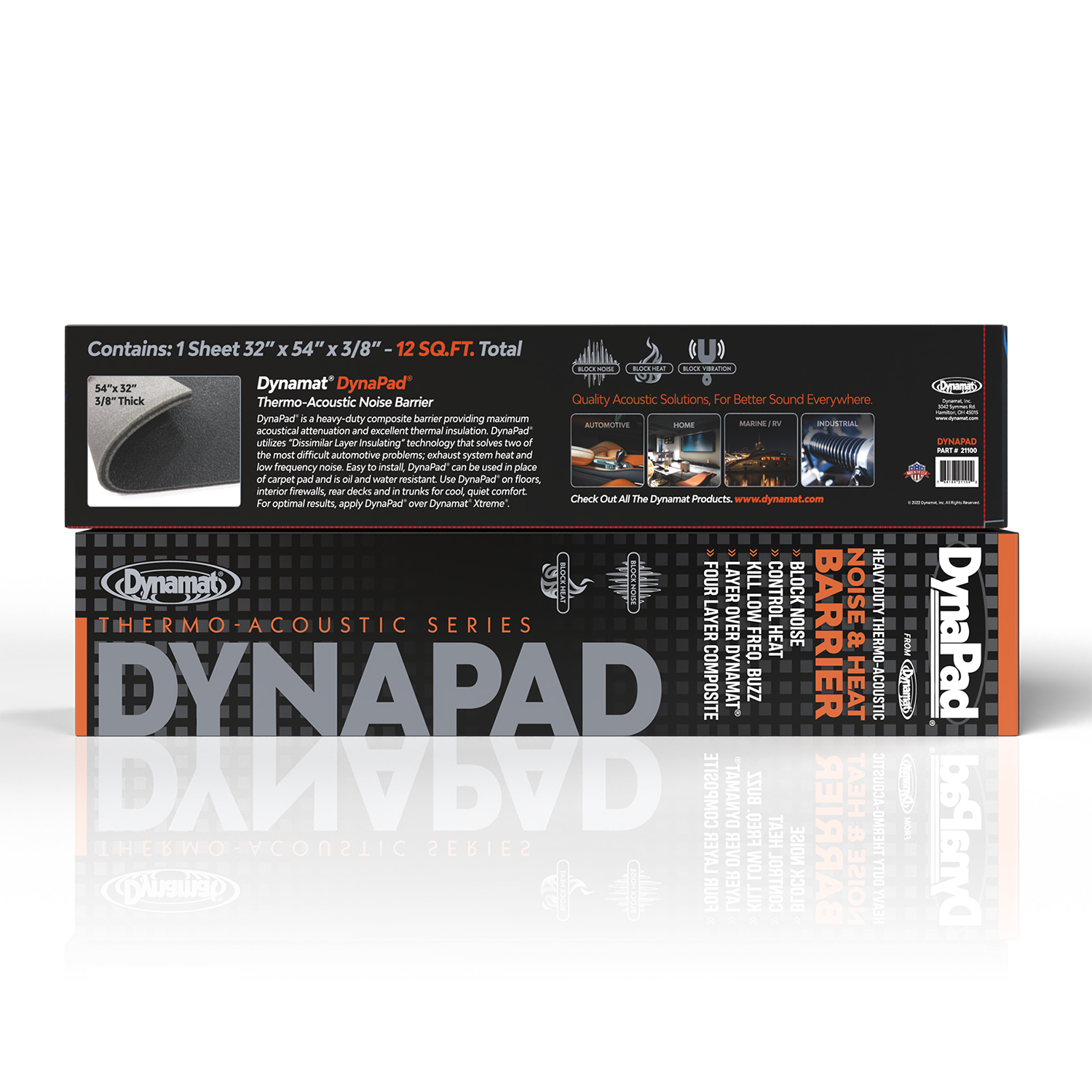 DynaPad Heavy Duty Sound Deadening Car Insulation