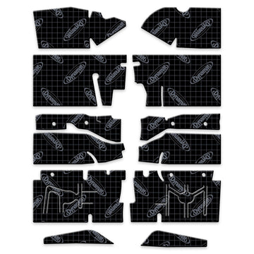 1979-1993 Mustang Floor Sound Deadening Kit XFO M3 F