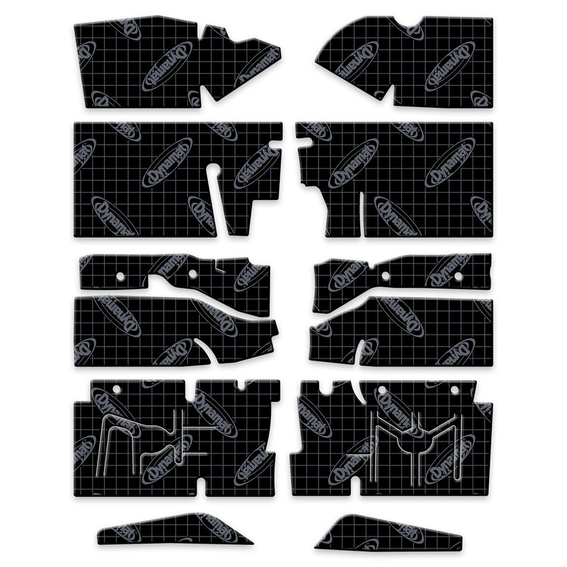 1979-1993 Mustang Floor Sound Deadening Kit XFO M3 F