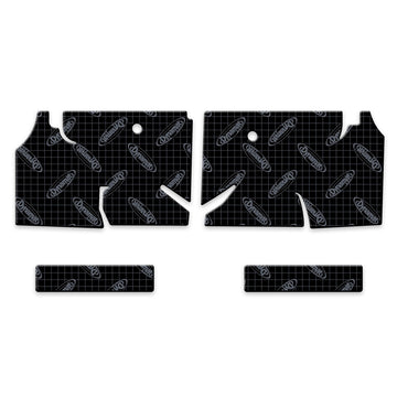 1979-1993 Mustang Under Rear Seat Sound Deadening Kit XFO M3 U