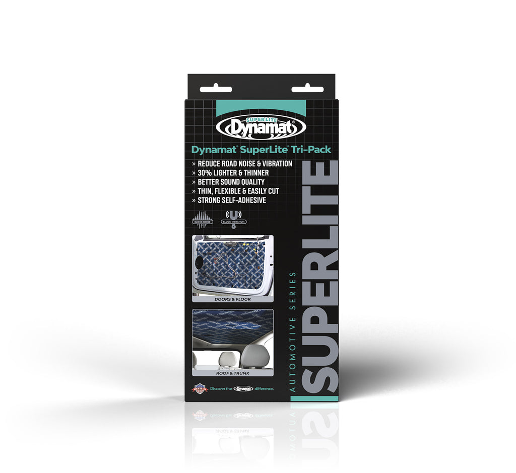 Dynamat Sound Deadening and Car Insulation SuperLite Tri-Pack