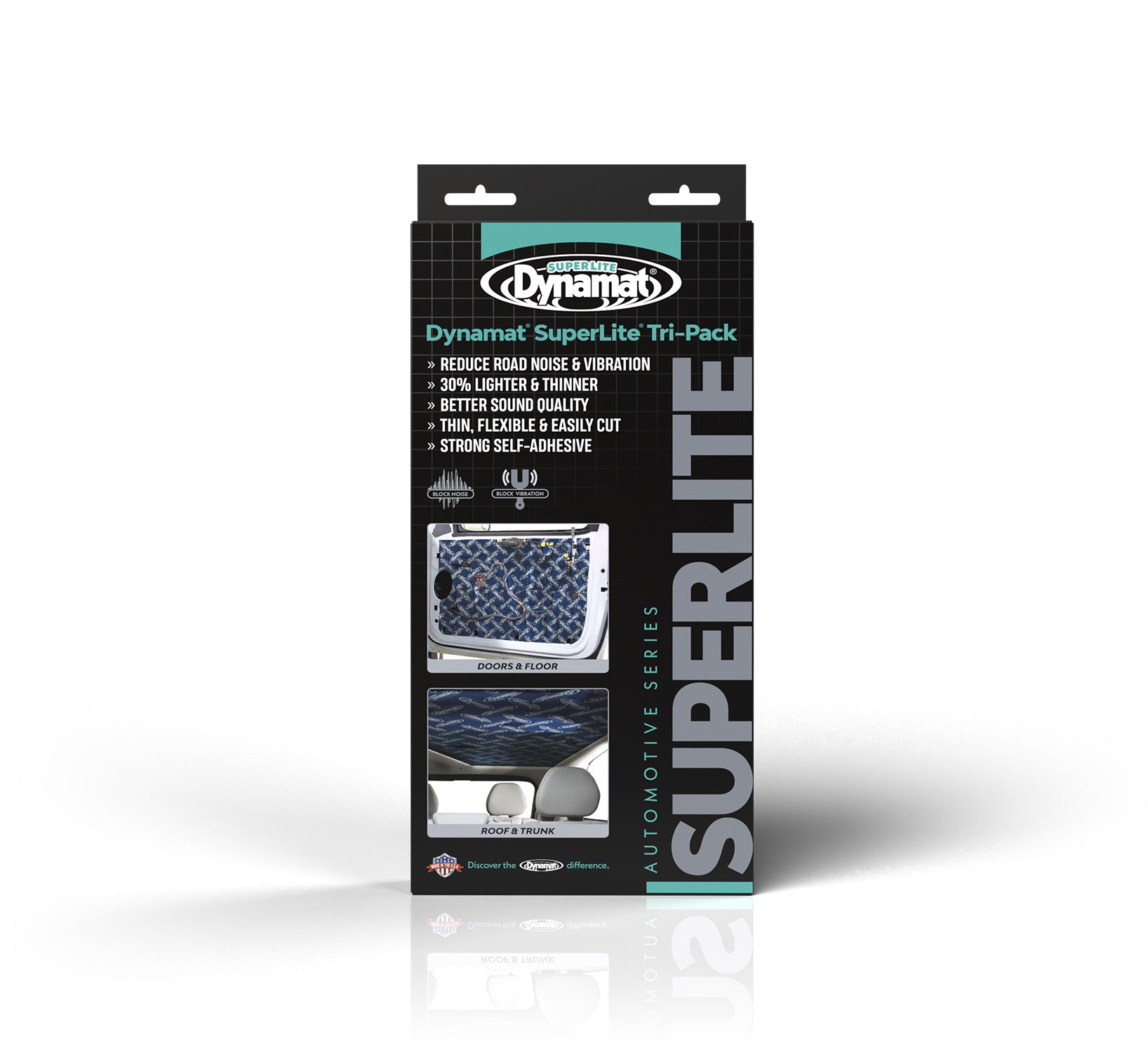 Dynamat Sound Deadening and Car Insulation SuperLite Tri-Pack