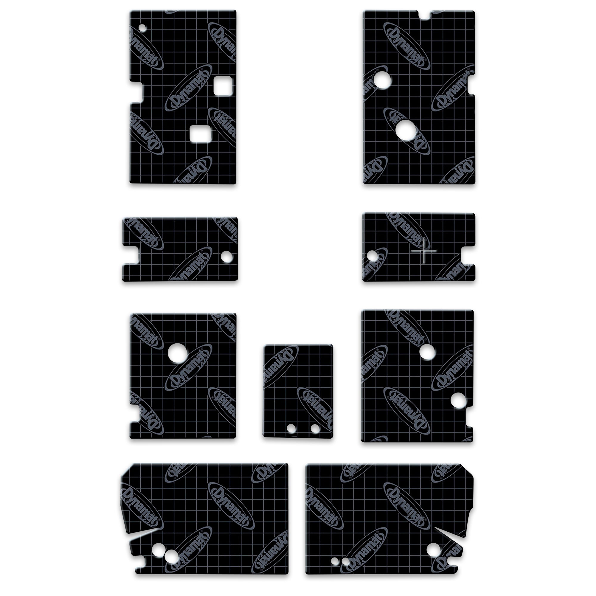 2021+ Ford Bronco 4-Door Custom Cut Sound Deadening Floor Kit