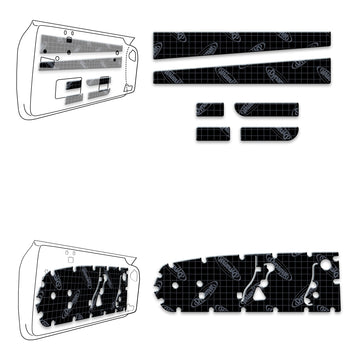 1967-1968 Mustang Door Kit - XFO M1 D2