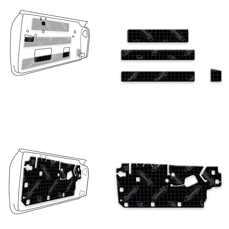 1994-2004 Ford Mustang Door Kit
