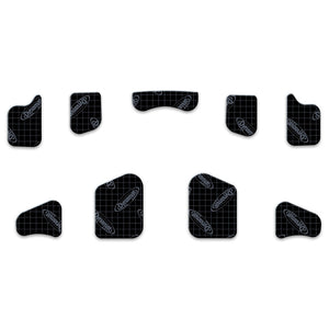 1968-1972 GM Chevelle/Malibu Sound Deadening Trunk Lid Kit - XGM A2 L