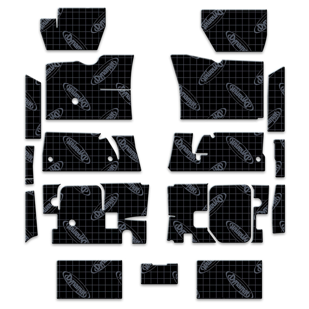 1963-67 Corvette Floor Sound Deadening Kit - XGM C2 F