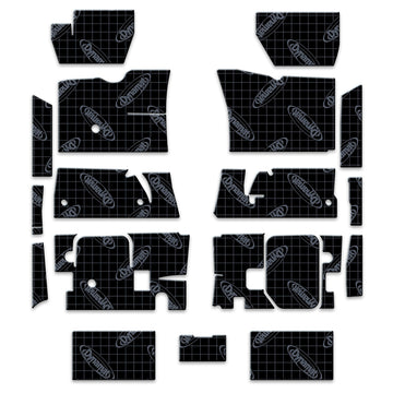 1963-67 Corvette Floor Sound Deadening Kit - XGM C2 F