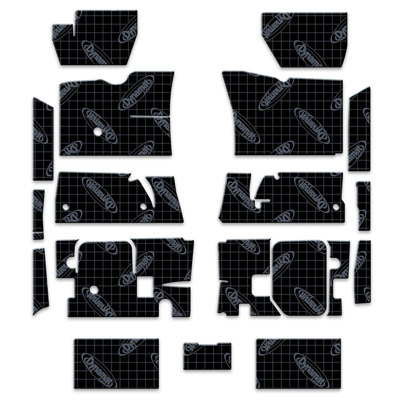 1963-67 Corvette Floor Sound Deadening Kit - XGM C2 F