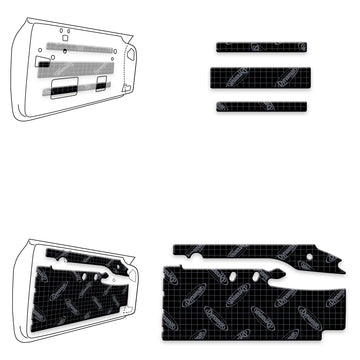 1955-1957 Chevrolet Tri Five Door Kit (2 Door) - XGM T5 D