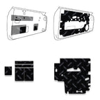 2007-2018 GM Sierra/Silverado EXT CAB Custom Cut DOOR Kit