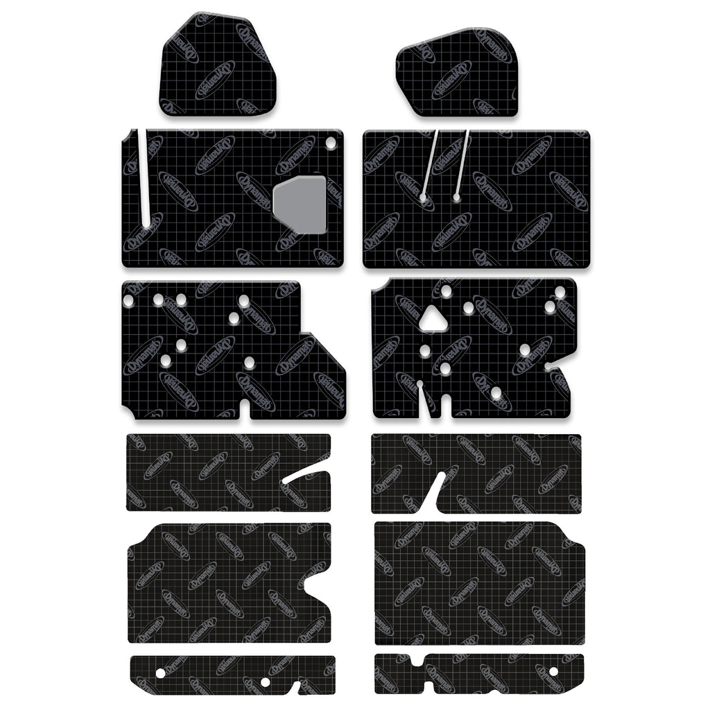 2007-2013 GM Sierra/Silverado CREW CAB Custom Cut FLOOR Kit