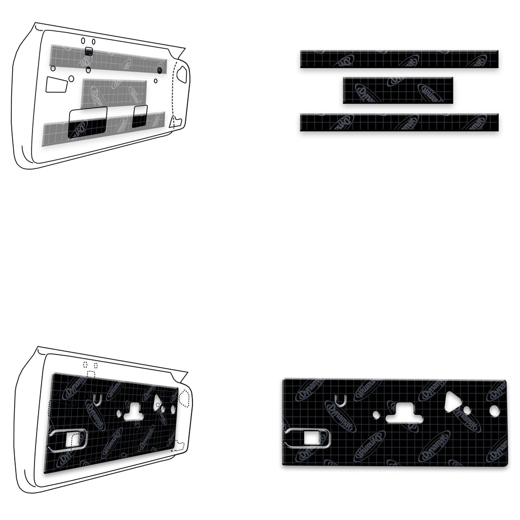 1967-1972 Plymouth Barracuda / Mopar A-Body Door Kit - XMO A1 D