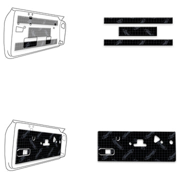 1967-1972 Plymouth Barracuda / Mopar A-Body Door Kit - XMO A1 D