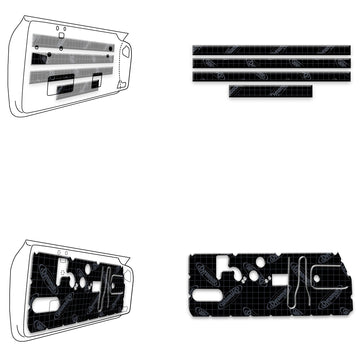 1968-1970 Dodge Charger / Mopar B-Body Door Kit - XMO B1 D