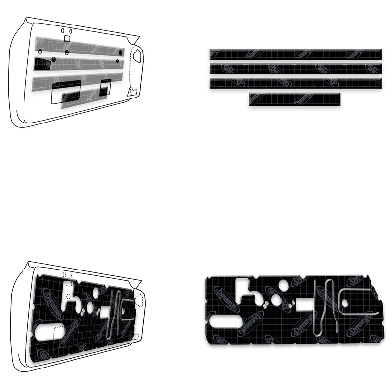 1968-1970 Dodge Charger / Mopar B-Body Door Kit - XMO B1 D