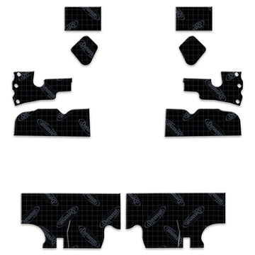 1968-1970 Dodge Charger / Mopar B-Body Convertible Under Rear Seat Kit - XMO B1 U2