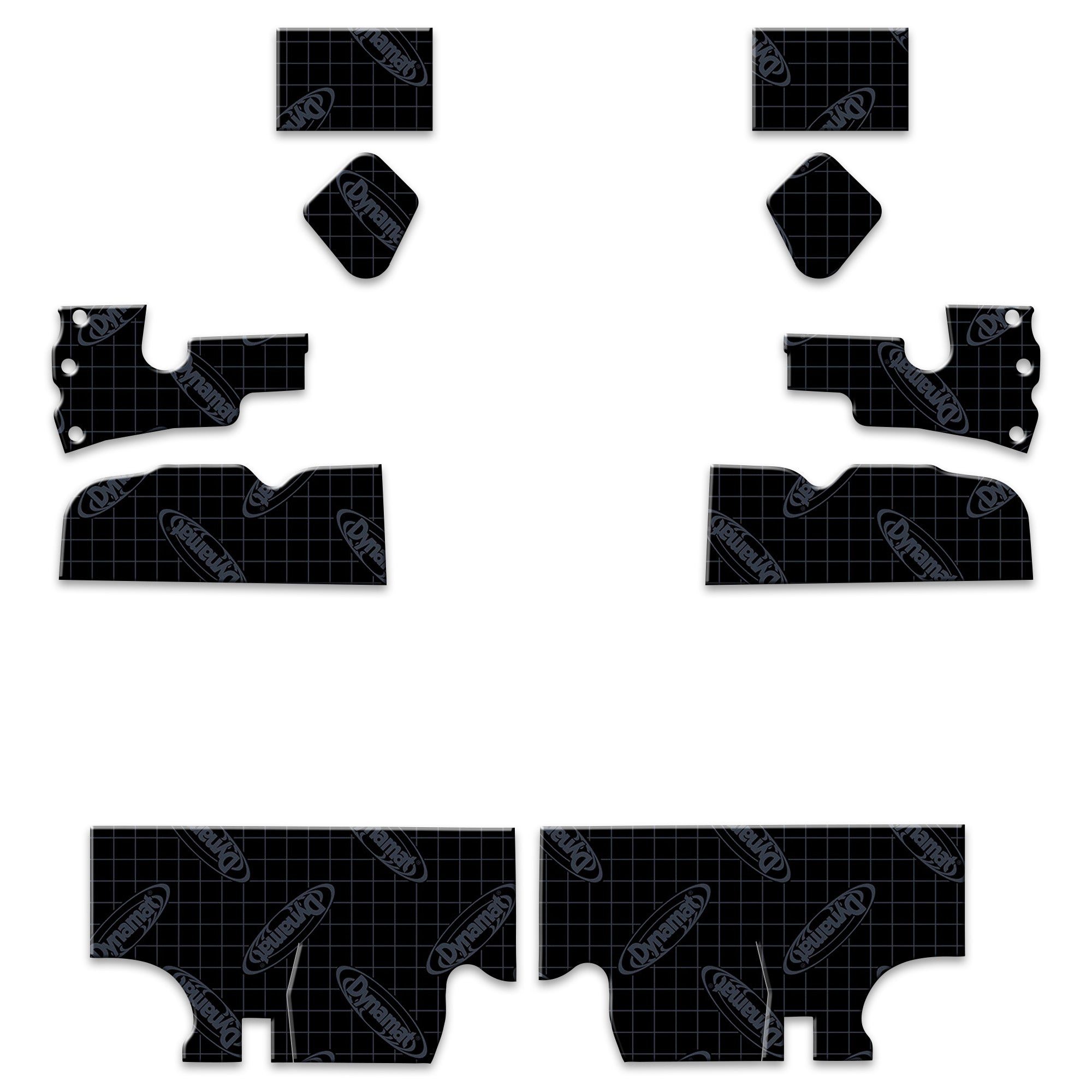 1968-1970 Dodge Charger / Mopar B-Body Convertible Under Rear Seat Kit - XMO B1 U2