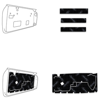 1970-1974 Dodge Challenger / Mopar E-Body Door Kit - XMO E1 D