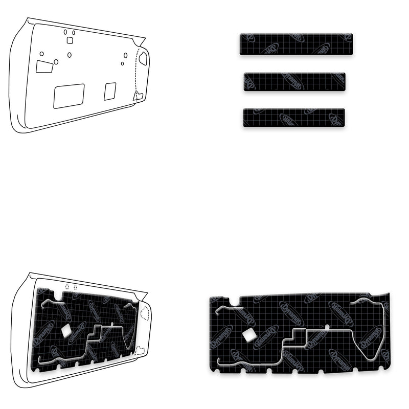1970-1974 Dodge Challenger / Mopar E-Body Door Kit - XMO E1 D