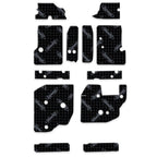 1997-2006 Jeep Wrangler TJ Floor Sound Deadening Kit