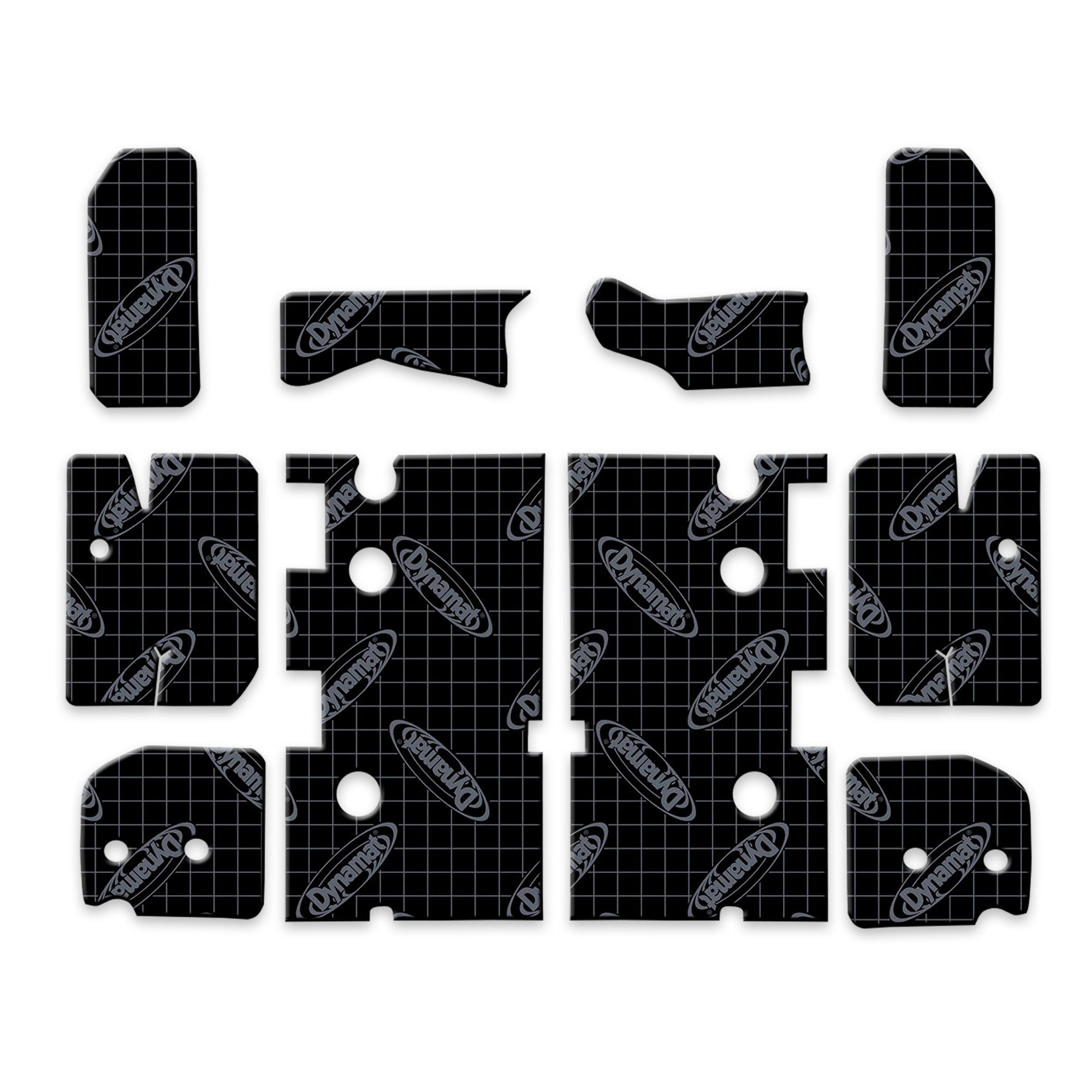 1997-2006 Jeep Wrangler TJ Cargo Sound Deadening Kit-Dynamat