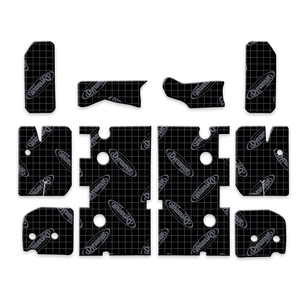 1997-2006 Jeep Wrangler TJ Cargo Sound Deadening Kit