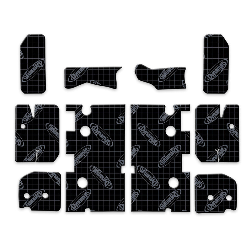 1997-2006 Jeep Wrangler TJ Cargo Sound Deadening Kit