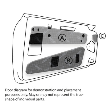 2020-2024 Tesla Model Y Doors Sound Deadening Kits