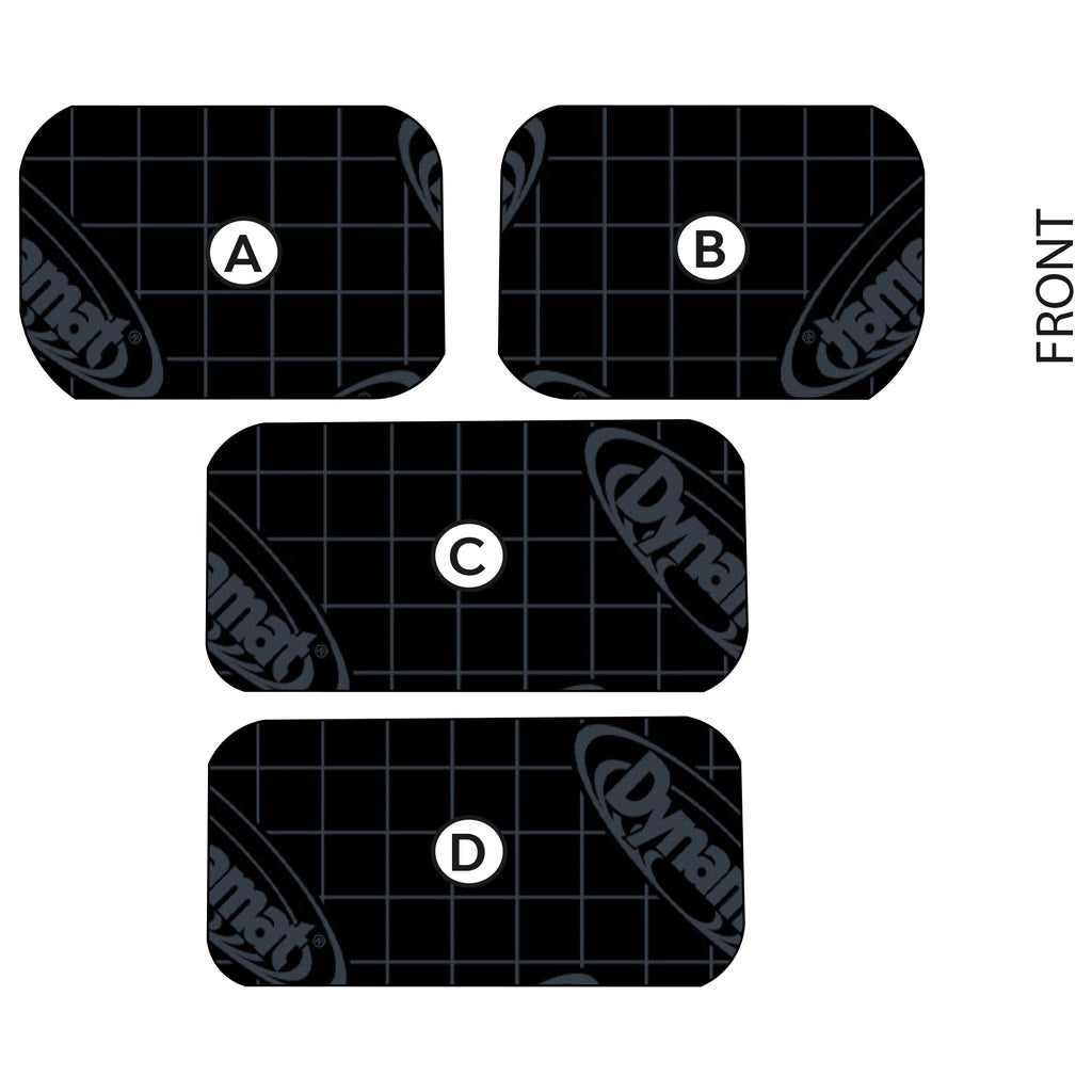 2020-2024 Tesla Model Y Trunk Lid Sound Deadening Kit
