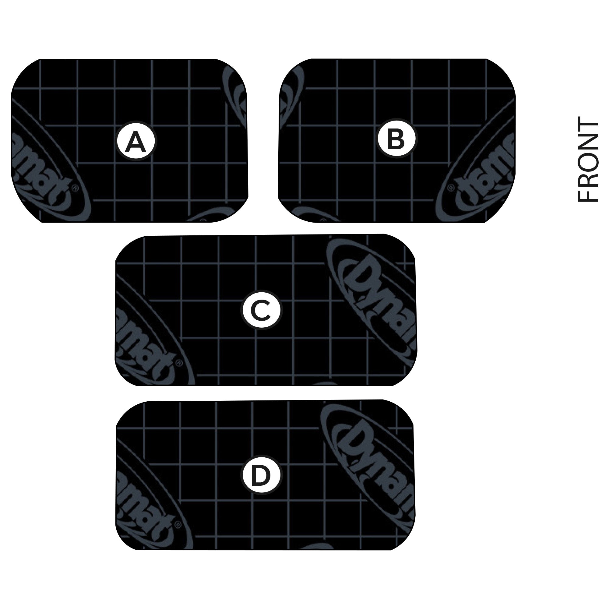 2020-2024 Tesla Model Y Trunk Lid Sound Deadening Kit