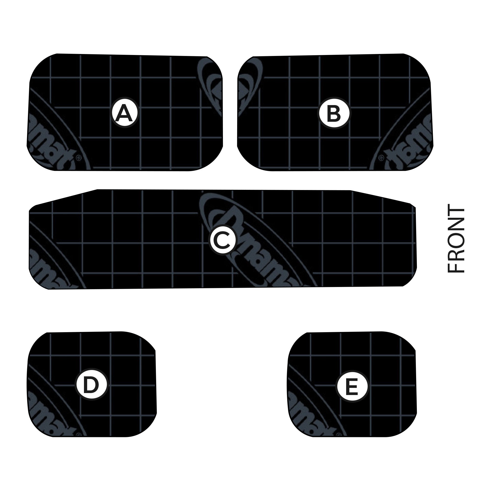2020-2024 Tesla Model Y Trunk Lid Sound Deadening Kit