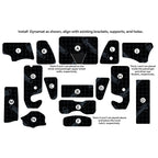 2020-2024 Tesla Model Y Trunk Sound Deadening Kit