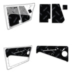 1938 - 2003 Volkswagen Beetle Door Kit -  XVW BT D