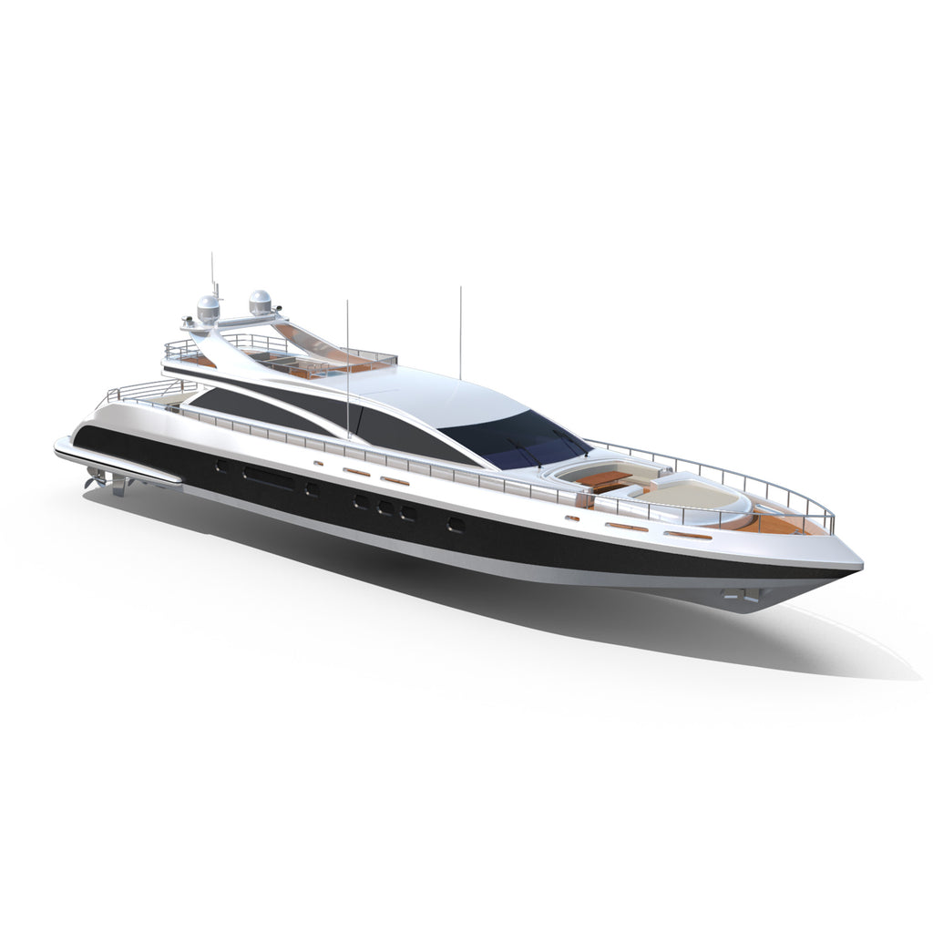 Marine boat engine noise and heat