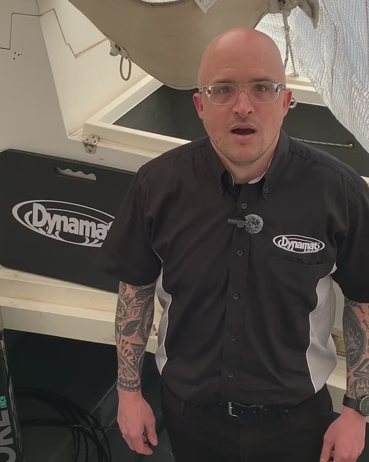 Marine boat engine noise and heat