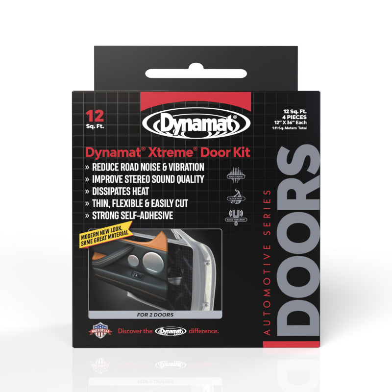 Dynamat Xtreme Sound Deadening Car Insulation Door Kit